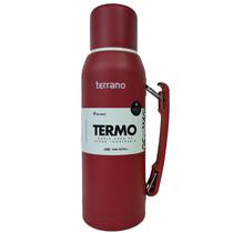 Garrafa Terrano Premium Acero Inox 402021040 de 1L - Vermelho