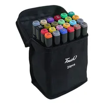 Kit de Canetas Permanente Duas Pontastouch - 24 PCS