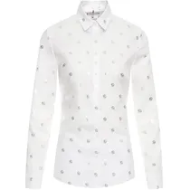 Camisa Tommy Hilfiger Feminina WW0WW26601-0LH-00 36 - Mini TH Cube Foil