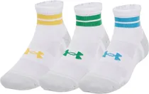 Meias Under Armour 1382943-104 (3 Pares) - Unissex