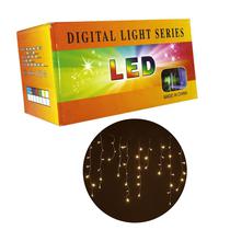 Cortina LED 220V 4 MTS de Comprimento e 2,7 M.de Altura 270 Luzes Amarelas