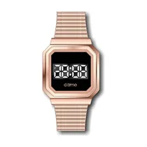 Relógio Digital Masculino Daniel Klein D Time DK.1.12323-2 - Rosa Ouro