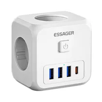 Fuente Adaptador Essager ECTAC-MFB02-Z 7 En 1 Blanco