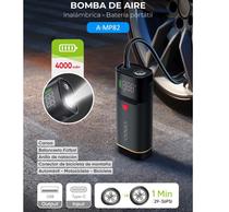 Compresor de Aire Portatil Sate A-MP82 4000MAH