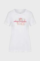 Armani Exchange Ropas Remera 3RYTEL YJ8TZ Femenino Optic White