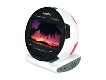 TV Napoli 7 Polegadas TFT-TV 778 - USB - SD - 12V - Branco e Vermelho