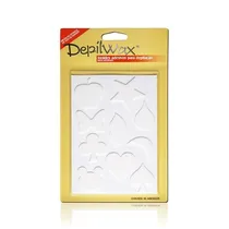 Depilwax Moldes Adhesivos para Depilacion - 10 Adhesivos