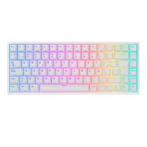 Teclado Royal Mecanico RK84 RGB s/f White SW Red Switch Red Espanhol