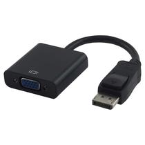 Cabo Adaptador HLD Macho Displayport para VGA Femea - Preto