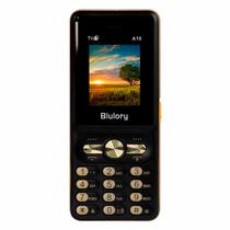 Celular Blulory A10 Triple Sim Tela 1.77" - Preto (Caixa Danificada)