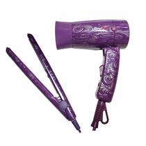 Secador Pro + Prancha Taiff Bivolt-Roxo