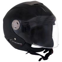 Capacete MT Helmets City Eleven SV - Aberto - Tamanho s - com Oculos Interno - Preto Fosco