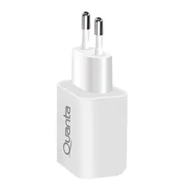 Carregador Quanta QTCACR2 - 20W - USB/Tipo C - Branco
