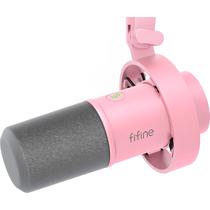 Microfone Fifine K688 Amplitank MV7-SM7B USB - Rosa