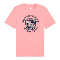 Puma Remera Graphics Forever Better Tee 679683A03 Rosa (T)XS