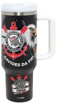 Copo Térmico Weedoo Corinthians (1.2L) Black/White