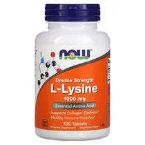 Now L-Lysine 1000MG 100 Cápsulas