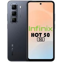 Smartphone Infinix Hot 50 5G X6720B NFC Dual Sim de 256GB/8GB Ram de 6.7" 48+2MP/8MP - Sleek Black