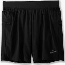 Short Brooks Masculino Sherpa 7" 2-IN-1 M Preto  211333001