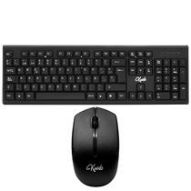 Tec/Mouse Quanta Krab KBKTM10 Wireless Preto Port Portugues