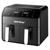 Fritadeira Eletrica Interbras Air Fryer S40BR 4L 1000W 110V 2 Em 1 - Preto