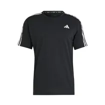 Remera Adidas IQ3834 The Run 3 Rayas Masculino