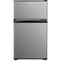 Frigobar Cuisinart CCF-31 Aço Inoxidável 88L 2 Portas Freezer Separado 86CM 110V - Prata