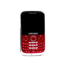 Celular Torpedo TPD-16 Tripla Cartão Sim / 2.2 Polegadas / Duas Câmeras com Flash/ TV/ Java/ FM/ Music/ Movie/ Bluetooth - Vermelho