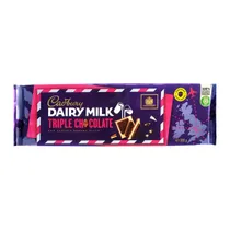 Barra de Chocolate Cadbury Ao Leite Chocolate Triplo 300G