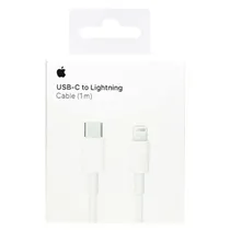 Cable Apple MX0K2ZM/A - USB-C/Lightning - 1 Metros - Blanco