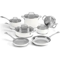 Jogo de Panelas Cuisinart MW89-11 Inox 11 Peças