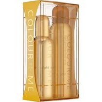 Perfume Colour Me Gold Set Masculino Edt 90ML + Body Spray 150ML