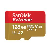 Cartao de Memoria Sandisk Extreme SDSQXAA-128G-GN6AA - 128GB - Micro SD com Adaptador - 190MB/s