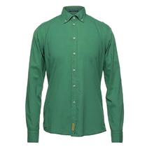 Camisa Masculino 7CAMICIE 2B Dark Green 42