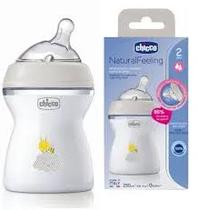 Chicco Nursery Biberon Natural Feeling 2M+ 250ML Uni Detalles En El Producto 250ML Neutro