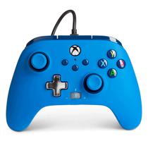 Controle Power A Enhanced Wired para Xbox One / Series X|s - Azul (PWA-A-02484)