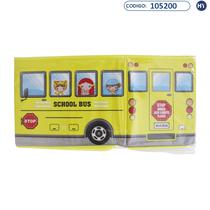 Caixa Organizadora de Brinquedos - Onibus Escolar - F0728