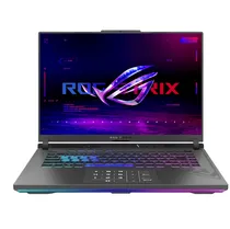 Notebook Asus Rog Strix G16 G614JV-AS94, Intel Core i9-13980HX 2.20HZ (5.60GHZ), 16GB Ram, 1TB SSD, Tela 16" Wuxga Ips, Geforce RTX4060 8GB, Windows 11 Home, Inglês, Cinza
