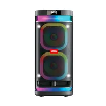 Caixa de Som Bluetooth Xo F58 40W/3600MAH (Luzes RGB) - Preto