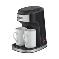 Cafetera Nappo NEC-127 Con Tazas 240ML 450W 220V Negro - Plata