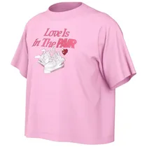 Camiseta Nike Infantil Feminino FN9687629 M - Rosa