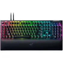 Teclado Gamer Mecânico Razer Blackwidow V4 Pro RGB USB - Preto RZ03-04681900-R3U1