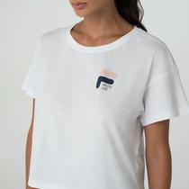 Fila Remera Tennis Graphic III F12TN00563-168 Algodon White / Navy