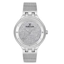 Relogio Analogico Feminino Daniel Klein DK.1.12683-1 Premium Ladies / Pulseira de Aco Inoxidavel - Prata