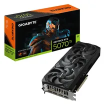 Placa de Vídeo RTX-5070TI 16GB GDDR7 256BIT Gigabyte GV-N507TWF3OC-16GD