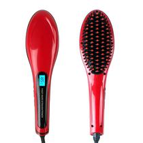 Escova Eletrica Digital Hair Straighter 2V-Vermelho