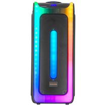 Speaker Kolav D2806 LED RGB Bluetooth / USB / TF / Aux / 8" - Preto