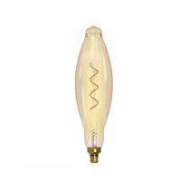 Lampara LED Taschibra E27 Giant Lamp Elipse 4W Ambar