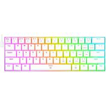 Teclado Gamer Redragon Dragonborn K630W RGB USB - Branco (Ingles)