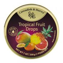 Bala Cavendish Frutos Tropicais Lata 200G